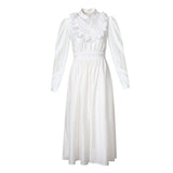 Chicmy-Vintage Fairytale White Lace Ruffle Sweet Lolita Dress