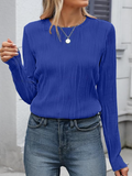 Chicmy- Casual Plain Loose Blouse