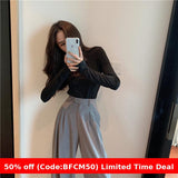 business casual outfits Casual Pants for Women 2024 Spring High Waist Draping Mop Slimming Pants Gray Loose Straight Wide Leg Suit Trousers