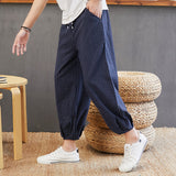 Chicmy Loose Casual Striped Pants