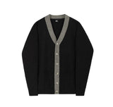 Chicmy-2026 Fall Outfits Christmas Thanksgiving Gift New Year's Eve Outfits nye Outfits chic. 3342 BLACK KNITTED CARDIGAN