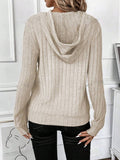 Chicmy- Plain Casual Loose Sweatshirt