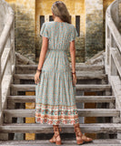 Chicmy-new fashion trend CADENA MAXI DRESS - GREEN