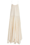 Chicmy-new fashion trend Resort Style Sexy Suspender Backless Large Hem Maxi Dress