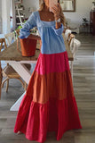 Chicmy-new fashion trend Inspire My Ideas Colorblock Maxi Dress