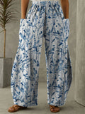 Chicmy-Casual Plants Loose Pants