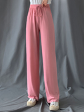 Chicmy-Plain Casual Loose Pants