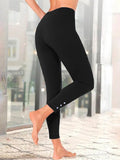 Chicmy-Plain Casual Leggings