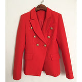 Chicmy-nye outfits women casual outfits 'Leosoxs' Red Blazer