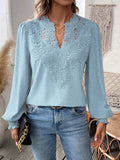 Chicmy- Lace Loose Casual Blouse