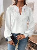 Chicmy- Lace Loose Casual Blouse