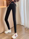 Chicmy-Tight Elegant Fluff/Granular Fleece Fabric Legging