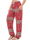 Chicmy-Abstract Jersey Loose Boho Pants