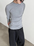 Chicmy- Slim Fit Long Sleeve Pullover