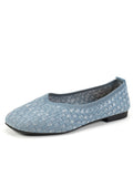 Chicmy- All Season Plain Mesh Fabric Casual Shallow Shoes