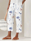 Chicmy-Loose Casual Floral Pants