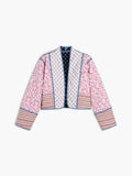 Chicmy-Paisley Patchwork Quilted Coat