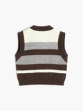 CHICMY- Let's Get Cozy Stripe Sweater Vest