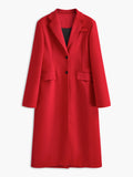 Chicmy-Essential Tweed Wool Long Coat