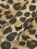 Chicmy-Winter Outfits Christmas Thanksgiving Gift New Year's Eve Outfits Streetwear Fashion Leopard Breasted Polo Jacket