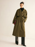 Chicmy-Winter Outfits Christmas Thanksgiving Gift New Year's Eve Outfits Streetwear Fashion Retro Belted Long Trench Coat