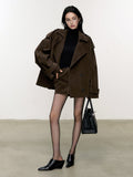 Chicmy-Winter Outfits Christmas Thanksgiving Gift New Year's Eve Outfits Streetwear Fashion Lapel Loose Suede Jacket