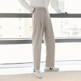 Chicmy- Casual Drape Suit Pants