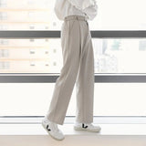 Chicmy- Casual Drape Suit Pants