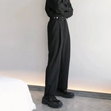 Chicmy- Casual Drape Suit Pants