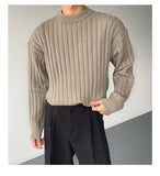 Chicmy- Casual Round Neck Sweater