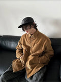 Chicmy- Corduroy Button-Up Jacket