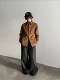 Chicmy- Corduroy Button-Up Jacket