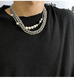 Chicmy- Diamond Cuban Chain Necklace