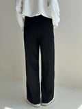 Chicmy- Drape Wide Leg Pants