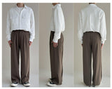 Chicmy- Drape Wide Leg Pants