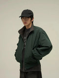 ChicMy-Fall Outfits -Autumn/Winter Coat Jacket INS Style Street Fashion Fleece Double-sided Bomber Jacket