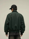 ChicMy-Fall Outfits -Autumn/Winter Coat Jacket INS Style Street Fashion Fleece Double-sided Bomber Jacket