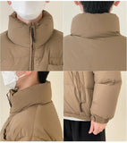 ChicMy-Fall Outfits -Autumn/Winter Coat Jacket INS Style Street Fashion Full Zip Lightweight Down Jacket