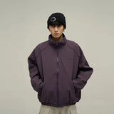 ChicMy-Fall Outfits -Autumn/Winter Coat Jacket INS Style Street Fashion Full Zip Waffle Jacket