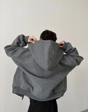 Chicmy- Hooded Zip-Up Sweatshirt