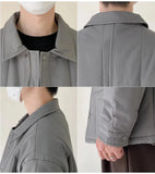 ChicMy-Fall Outfits -Autumn/Winter Coat Jacket INS Style Street Fashion Lightweight Lapel Down Jacket