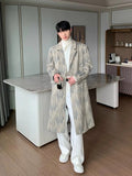 ChicMy-Fall Outfits -Autumn/Winter Coat Jacket INS Style Street Fashion Long Tie-dye Wool Coat