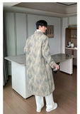 ChicMy-Fall Outfits -Autumn/Winter Coat Jacket INS Style Street Fashion Long Tie-dye Wool Coat