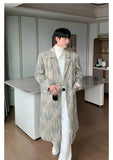 ChicMy-Fall Outfits -Autumn/Winter Coat Jacket INS Style Street Fashion Long Tie-dye Wool Coat