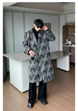 ChicMy-Fall Outfits -Autumn/Winter Coat Jacket INS Style Street Fashion Long Tie-dye Wool Coat