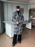 ChicMy-Fall Outfits -Autumn/Winter Coat Jacket INS Style Street Fashion Long Tie-dye Wool Coat