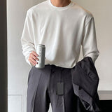 Chicmy- Loose Long -Sleeved Bottom Shirt