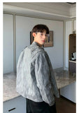 ChicMy-Fall Outfits -Autumn/Winter Coat Jacket INS Style Street Fashion Metal Design Shoulder Pad PU Leather Jacket