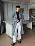 ChicMy-Fall Outfits -Autumn/Winter Coat Jacket INS Style Street Fashion Mid-length Windbreaker Woolen Coat