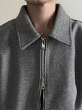 Chicmy- Minimalist Zippered Jacket